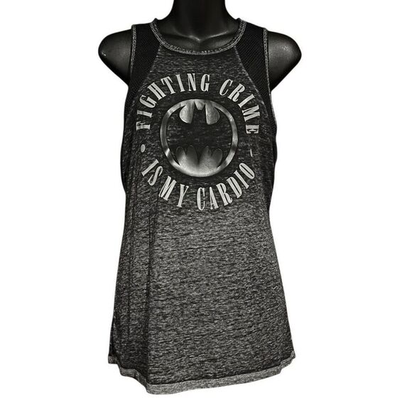 Her Universe DC Comics Batman Workout Racerback Tank Top Women’s XS - Picture 1 of 4